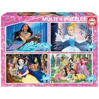 Educa 17637 Multi 4 Disney Princess