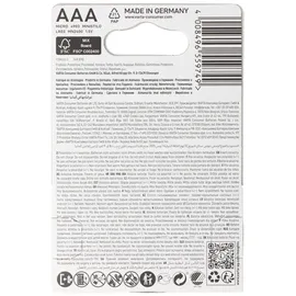 Varta Longlife Power  AAA 4 St.