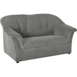 2-Sitzer DOMO COLLECTION "Pegnitz", grau, B:155cm H:82cm T:82cm, 100% Polyester, Sofas