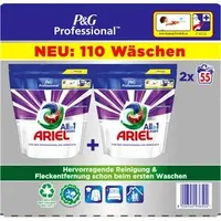 Ariel Professional All-in-1 Color Waschmittel 2x 55 St.