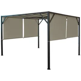 Proregal Ersatzdach Pavillon Baia 2,72 x 4,96 m Taupe