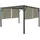 Proregal Ersatzdach Pavillon Baia 2,72 x 4,96 m Taupe