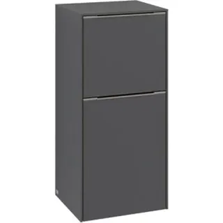 Villeroy & Boch Subway 3.0 Seitenschrank C59401RK 40x86x36,2cm, Schanier links/Griff Volcano black, stone oak