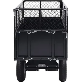 vidaXL Kippanhänger für Rasenmäher 150 kg Last