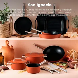 San Ignacio Agros Kochtopf 16 cm rund