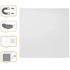 NOBO Whiteboard 45 x 45 cm Weiß