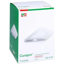 Curapor Wundverband steril chirurgisch 5x7 cm