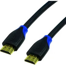 Logilink HDMI-Kabel 15 m Männlich Blau/Schwarz