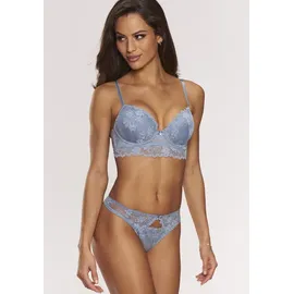 VIVANCE Push-up-BH Damen jeansblau Gr.90A