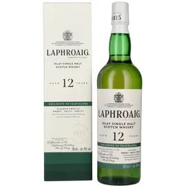 Laphroaig 12 Years Old Islay Single Malt 46% vol 0,7 l Geschenkbox