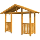 SKANHOLZ Vordach Stralsund 6 360 x 139 cm eiche hell