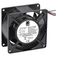 TRU Components TC-NA8038-D Axiallüfter 230 V/AC, 120 V/AC 85