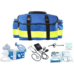 Notfalltasche MINISTER S Blau Nylon gefüllt