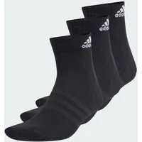 Adidas Cushioned Sportswear Ankle 3er Pack Black / White