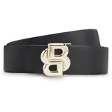 Boss Damengürtel Leder schwarz 75