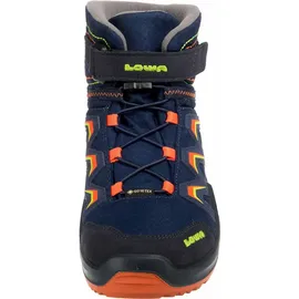 Lowa Maddox Warm GTX Mid Kinder navy - blau