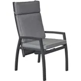 LC Garden Sondrino Gartenstuhl 58 x 72 x 110 cm anthrazit