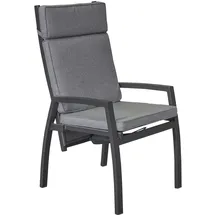 LC Garden Sondrino Gartenstuhl 58 x 72 x 110 cm anthrazit