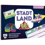 EMF Edition Michael Fischer Stadt, Land, 90s – Der Spieleklassiker für alle Fans des Kultjahrzehnts: