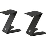 K&M 26773 Monitor Tischstativ Z-Stand Schwarz, Stahl - Meyer Black