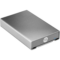 OWC Mercury Elite Pro mini USB-C 10Gbs Bus-Powered Portable Hard Drive Stora (2 TB), Externe Festplatte, Silber