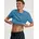 Herren Gr M 50 nordic Obermaterial 100 Baumwolle unifarben klassisch normal Rundhals gerader Abschluss Shirts Baumwolle basic unifarben bequem Kurzarm Rundhalsausschnitt