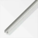 Alfer U-Profil 10 x 21 x 1000 mm weiß pvc Profil Kunststoffprofil u Schiene - Alfer