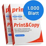 print24 Druckerpapier A4 80 g/m2 1000 Blatt