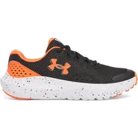 Under Armour UA BGS Surge 4 Laufschuhe, Black/Ares Red/Ares