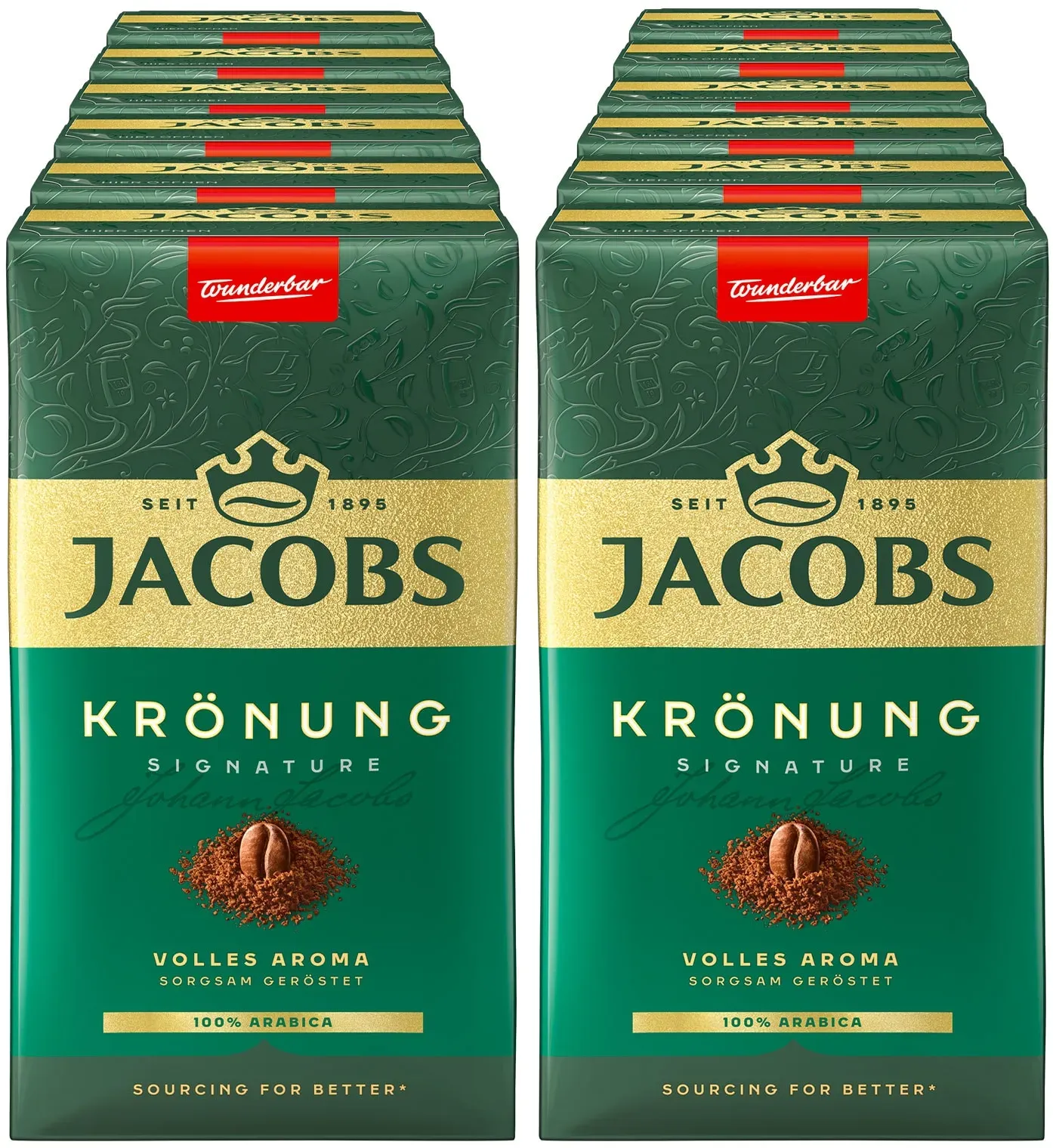 Jacobs Kaffee Krönung 500 g, 12er Pack