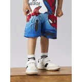 NAME IT NMMMALTE SPIDER LONG SWIMSHORTS Blau 92