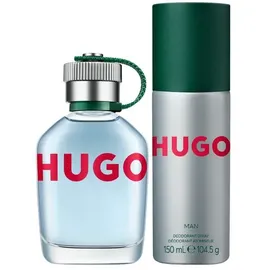 HUGO BOSS Hugo Man Eau de Toilette 75 ml + Deo Spray 150 ml Geschenkset 2024