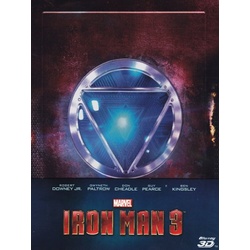 Iron man 3 (2D+3D steelbook - edizione limitata) [Blu-ray] [IT Import] (Neu differenzbesteuert)