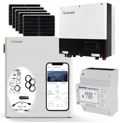 8 kW PV-Komplettset mit 8000W Wechselrichter + 7.6kWh Speicher + DAH Solar PV-Module