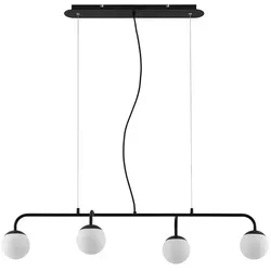 Lucande - Rama 4 Pendelleuchte Black