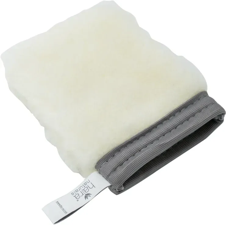 hara naturals - Aglaia Waschhandschuh - Gesicht