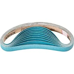 Zirkon Schleifband BA 20x520mm Z80 für hohen Abtrag mit Bandschleifer