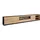 SKRAUT HOME Lowboard 310x50x37 cm Eiche Schwarz Holzwerkstoff