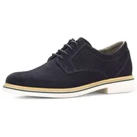 Gabor Pius Gabor Herren Sneaker,Schnürschuhe,recyceltes Futter,zertifiziertes Leder,Wechselfußbett,Schnuerschuhe,Schnuerung,Midnight,43 EU / 9 UK - 43 EU
