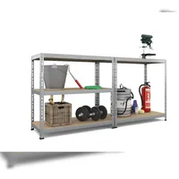 TKT Steckregal 180x100x60 cm Ordnerregal Regal Aktenregal