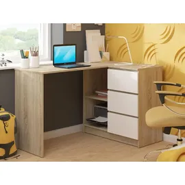 akord furniture factory AKORD B16 rechts Sonoma-eiche Front Weiß Eichenfarben