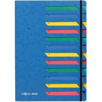 Pagna Ordnungsmappe 12 Fächer blau