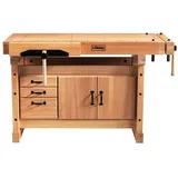 Sjöbergs Hobelbank Massivholz 1500 mm Holz