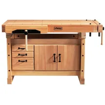 Sjöbergs Hobelbank Massivholz 1500 mm Holz