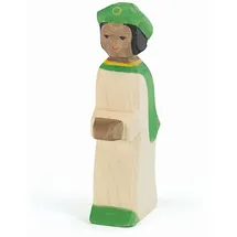 Ostheimer 42188 Sternsinger grün aus Holz Höhe 11,5cm Weihnachten Krippenfiguren
