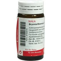 Wala Bryonia Stannum Globuli