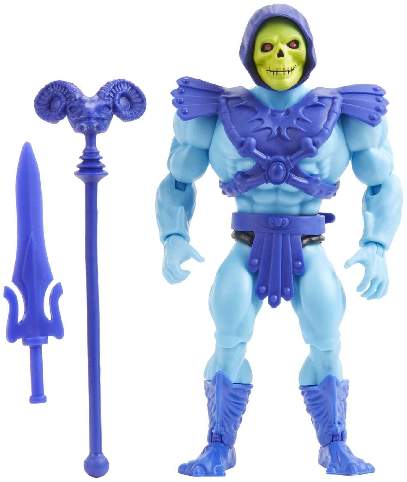 Masters of the Universe Origins Skeletor Action Figure, Character for Storytelling Play and Display, Gift for 6 to 10 Years and Adult Collectors, HGH45