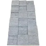 Silenti Akustikplatte CubeLevel, für Wand, 100 x 50 x 8 cm, aus Vlies, hellgrau