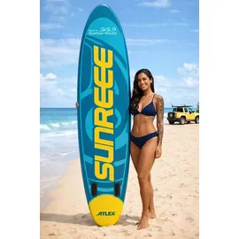 atlex SUP Board 350 x 80 x 15 cm Blau