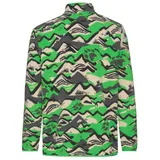 Jack Wolfskin Paw Era 100 Print Halbreißverschluss-sweatshirt - Mountain Paw Lizard - 2XL